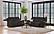 Brentwood 2-piece Upholstered Reclining Sofa Set Charcoal by Coaster