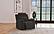 Brentwood Upholstered Recliner Chair Dark Charcoal by Coaster