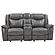 Conrad Upholstered Motion Loveseat Cool Grey by Coaster