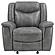Conrad Upholstered Motion Glider Recliner Grey by Coaster