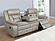 Greer Upholstered Tufted Back Motion Sofa Light by Coaster