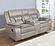 Greer Upholstered Tufted Back Glider Loveseat Light by Coaster