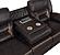 Greer Upholstered Tufted Living Room Set (Sofa, Loveseat) Dark by Coaster