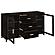 Lewes 2-door TV Stand w/Adjustable Shelves Cappuccino by Coaster