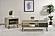 Welsh 2-piece Coffee and End Table Set Distressed Pine by Coaster