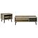 Welsh 2-piece Coffee and End Table Set Distressed Pine by Coaster