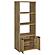 Tabby 3-Shelf Engineered Wood Media Tower Mango by Coaster