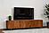 Trask 86-inch Wood TV Stand Media Console Mango Brown by Coaster