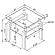 Dyer Tempered Glass End Table with Shelf Black by Coaster