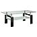 Dyer 2-piece Rectangular Coffee and End Table Set Black by Coaster