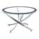 Brooke 2-piece Round Coffee and End Table Set Chrome by Coaster