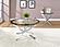 Brooke 2-piece Round Coffee and End Table Set Chrome by Coaster