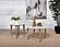 Aldis 2-piece Coffee and End Table Set White by Coaster