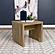 Lynette Square Engineered Wood End Table Mango by Coaster