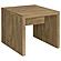 Lynette Square Engineered Wood End Table Mango by Coaster
