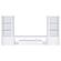 Jude 3-piece Entertainment Center w/71" TV Stand White High Gloss by Coaster