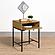 Stephie 1-drawer Rectangular End Table Honey Brown by Coaster