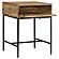 Stephie 1-drawer Rectangular End Table Honey Brown by Coaster