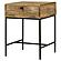 Stephie 1-drawer Rectangular End Table Honey Brown by Coaster