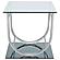 Danville U-shaped End Table Chrome by Coaster