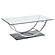Danville 2-piece Glass Top Coffee and End Table Set Chrome by Coaster