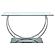 Danville U-shaped Sofa Table Chrome by Coaster