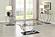 Danville U-shaped Sofa Table Chrome by Coaster