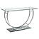 Danville U-shaped Sofa Table Chrome by Coaster