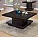 Reston Pedestal Square Coffee Table Cappuccino by Coaster