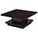Reston 2-piece Square Coffee and End Table Set Cappuccino by Coaster