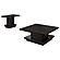 Reston 2-piece Square Coffee and End Table Set Cappuccino by Coaster
