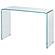 Ripley Rectangular Sofa Table Clear by Coaster