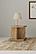 Cortona Square Engineered Wood End Side Table Mango by Coaster
