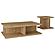 Cortona 2-piece Coffee and End Table Set Mango by Coaster