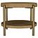 Arini Round End Side Table w/Storage Shelf Sand Wash by Coaster
