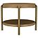Arini Round End Side Table w/Storage Shelf Sand Wash by Coaster