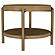 Arini Round End Side Table w/Storage Shelf Sand Wash by Coaster
