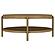 Arini Round Coffee Table w/Storage Shelf Sand Wash by Coaster