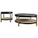 Arini 2-piece Round Coffee and End Table Set Black by Coaster
