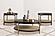 Arini 3-piece Round Coffee and End Table Set Black by Coaster