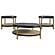 Arini 3-piece Round Coffee and End Table Set Black by Coaster