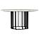 Haven 2-piece Round Marble Coffee and End Table Set Black by Coaster
