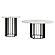 Haven 2-piece Round Marble Coffee and End Table Set Black by Coaster
