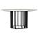 Haven 3-piece Round Marble Coffee and End Table Set Black by Coaster