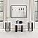 Haven 3-piece Round Marble Coffee and End Table Set Black by Coaster