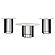 Haven 3-piece Round Marble Coffee and End Table Set Black by Coaster