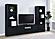 Winfield 3-piece Entertainment Center 60-inch TV Stand Black by Coaster