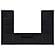 Winfield 3-piece Entertainment Center 60-inch TV Stand Black by Coaster