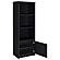 Winfield 3-shelf Media Tower Entertainment Pier Black by Coaster