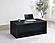 Knapp Lift Top Cocktail Coffee Table w/Dual Drawers Black by Coaster